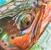 'Brown Trout' by Rosi Oldenburg