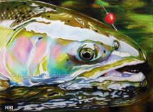 'Hooked III' by Rosi Oldenburg