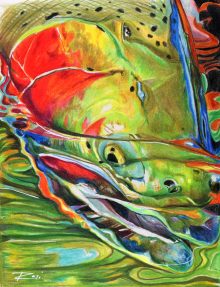 'Rippled II' by Rosi Oldenburg