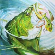 'Swirling Bass' by Rosi Oldenburg