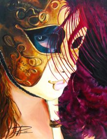 'The Viennese Mask' by Rosi Oldenburg